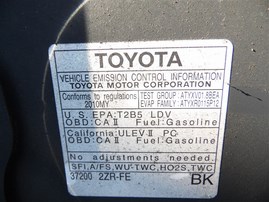 2010 Toyota Corolla S Gray 1.8L MT #Z22060
